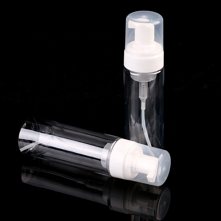 Wholesale 30ml 50ml 60ml 100ml 150ml 200ml Pet White Transparent Soap Foam Pump Bottles with Foamer Pump and Cap